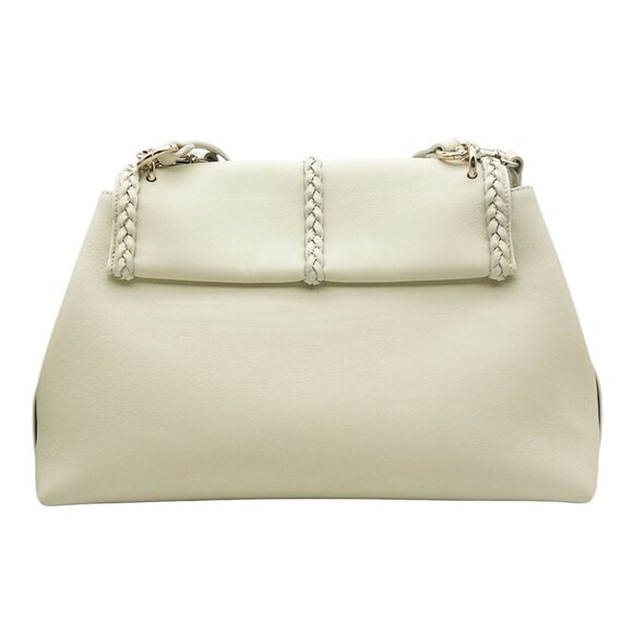 CHLOE Ivory Leather Shoulder Bag - Picture 2 of 14